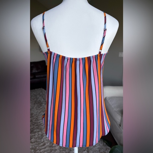 Allison Joy XS Multicolor Striped Camisole - Picture 3 of 7
